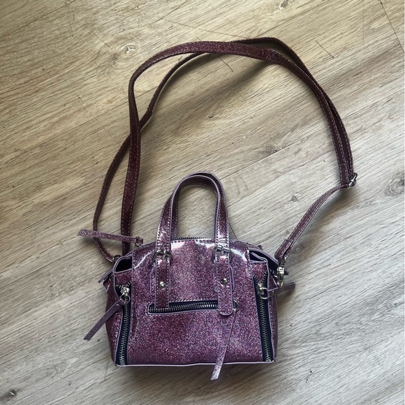 Handbags - Glitter Cross Body Mini Bag